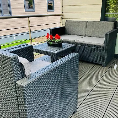 Auszeit 21 Mobilheim Beach Chalet Ferienhaus Ferienwohnung Dom wakacyjny *