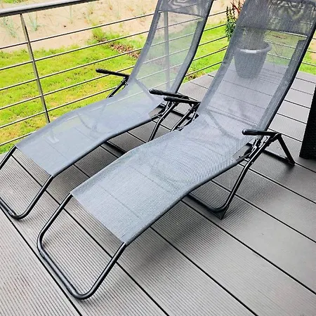Dom wakacyjny Auszeit 21 Mobilheim Beach Chalet Ferienhaus Ferienwohnung *